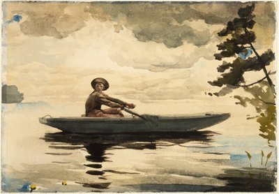 Der Fährmann, 1891 von Winslow Homer